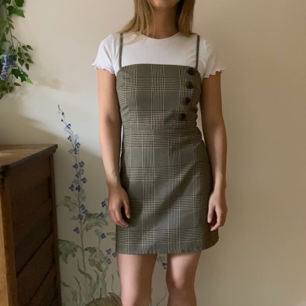 Urban outfitters plaid dress
